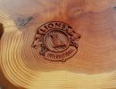Gravure sur bois personnalis&eacute;e pour cadeau ou occasion sp&eacute;ciale