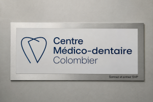 01 plaque en metal