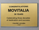 01 plaque metal
