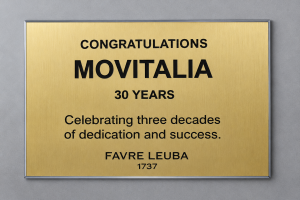 01 plaque metal