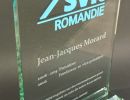 Troph&eacute;e en verre grav&eacute; sur mesure pour occasion sp&eacute;ciale ou &eacute;v&eacute;nement